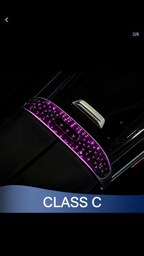 Illuminated Crystal-Effect Trim for Mercedes-Benz GLC X254 (2023–2025)