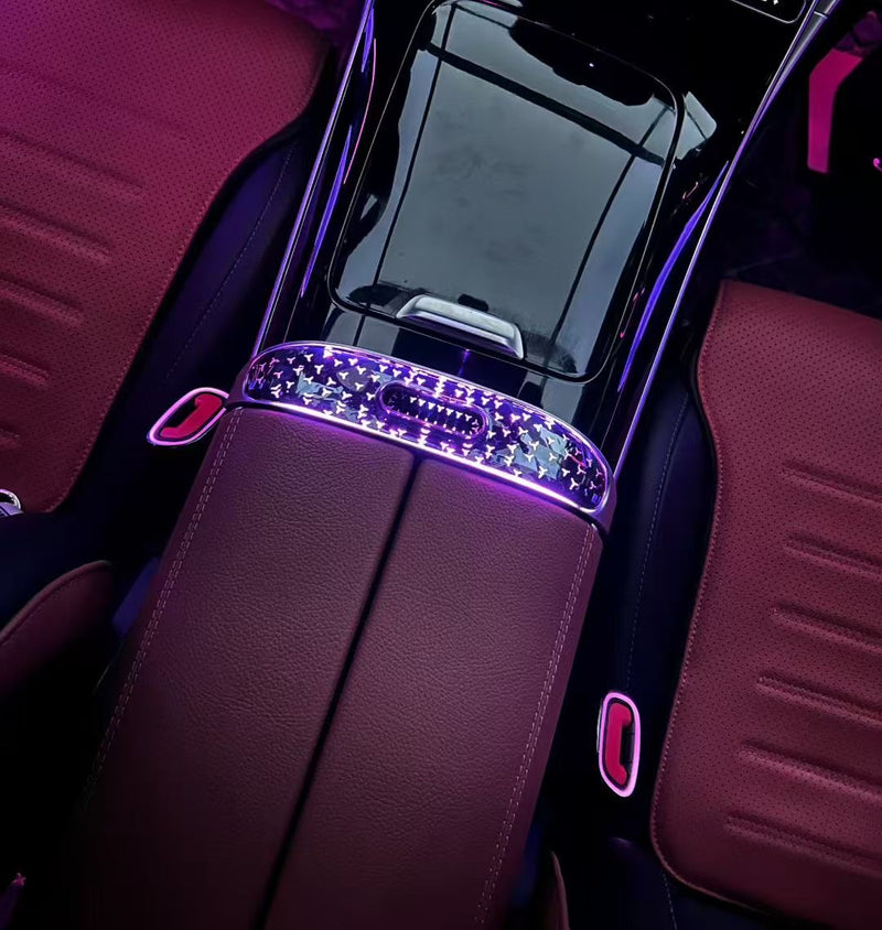 Illuminated Crystal-Effect Trim for Mercedes-Benz C-Class W206 (2022–2025)
