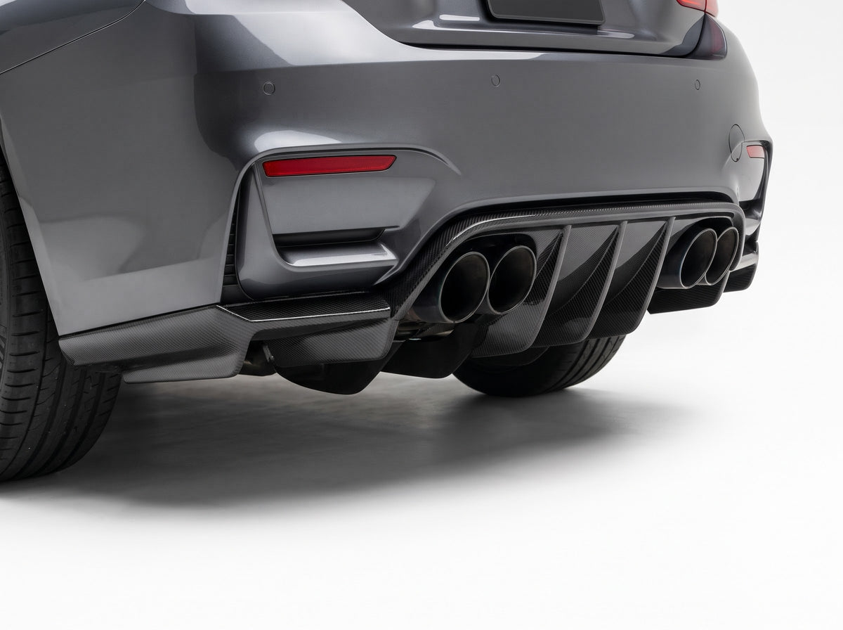BMW M4 F82 / F83 Wet Carbon Rear Diffuser